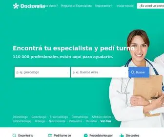Doctoraliar.com(Doctoralia) Screenshot