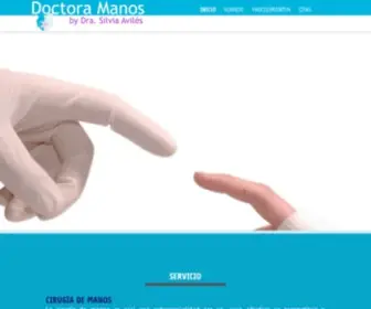 Doctoramanos.com(Dra. Manos) Screenshot