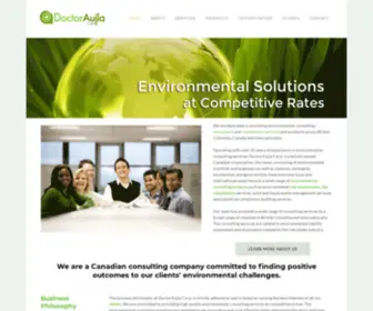 DoctoraujLa.com(DoctorAujla Environmental Consultants Solution and Services in Surrey) Screenshot