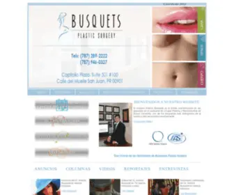 Doctorbusquets.com(Busquets Plastic Surgery) Screenshot