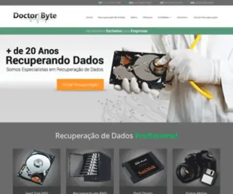 Doctorbyte.com.br(Recuperação de Dados Profissional) Screenshot