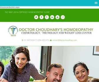 Doctorchoudhary.com(Choudhary's Clinic & Research Center) Screenshot