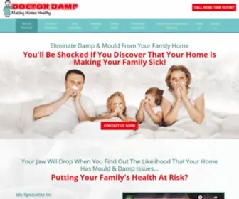 DoctordampVentilation.com.au(Doctor Damp Ventilation) Screenshot