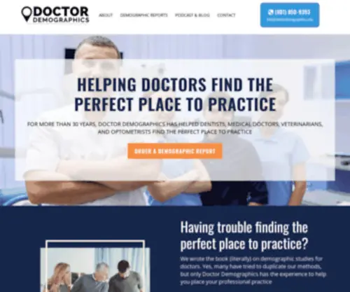 Doctordemographics.com(Doctordemographics) Screenshot