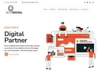 Doctordigital.co.in(Doctor's Digital Partner) Screenshot