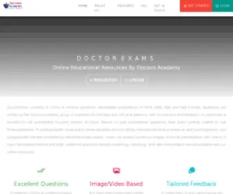 Doctorexams.co.uk(Doctor Exams) Screenshot