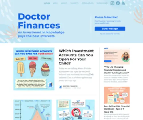 Doctorfinances.com(Doctor Finances) Screenshot