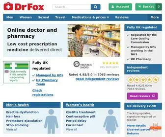 Doctorfox.co.uk(Dr Fox) Screenshot