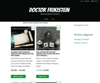 Doctorfrikistein.com(DOCTOR FRIKISTEIN) Screenshot