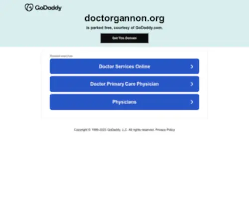 Doctorgannon.org(Doctorgannon) Screenshot