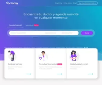 Doctorisy.com(Encuentra el doctor que necesitas en Doctorisy) Screenshot