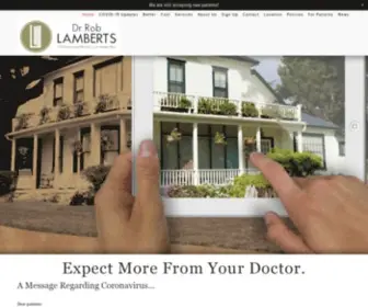 Doctorlamberts.org(Rob Lamberts) Screenshot