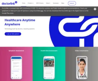 Doctorlink.com(Healthcare Anytime Anywhere) Screenshot