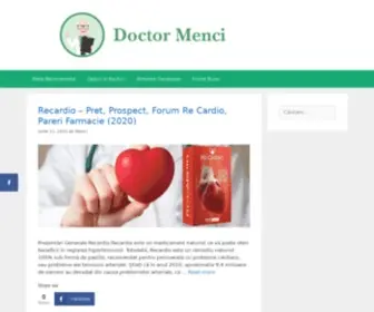 Doctormenci.ro(Doctor Menci) Screenshot