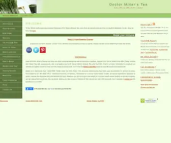 Doctormillerstea.com(Official Authorized Doctor Miller's Miracle and Holy Tea $10.95) Screenshot