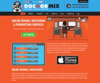 Doctormix.com(Discover Doctor Mix's journey) Screenshot