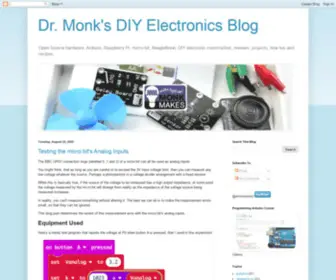 Doctormonk.com(Monk's DIY Electronics Blog) Screenshot