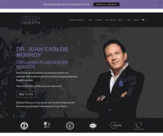 Doctormonroy.com(CIRUJANO PLÁSTICO BOGOTÁ COLOMBIA) Screenshot