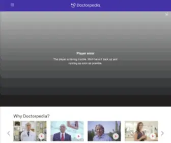 Doctorpedia.com(Doctorpedia) Screenshot