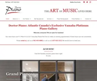 Doctorpiano.ca(Doctor Piano) Screenshot