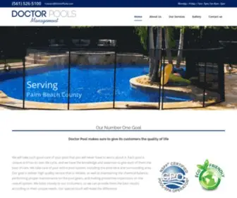 Doctorpools.com(Pool Cleaning Services) Screenshot