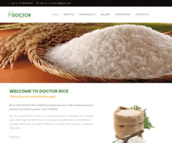 Doctorrice.org(Doctor Rice) Screenshot