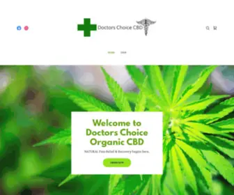 Doctors-Choice-CBD.com(Doctors Choice) Screenshot