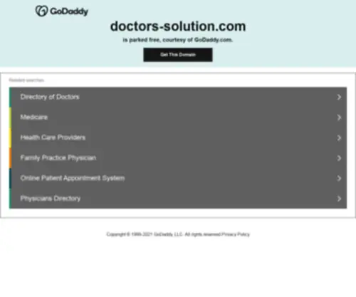 Doctors-Solution.com(Doctors Solution) Screenshot