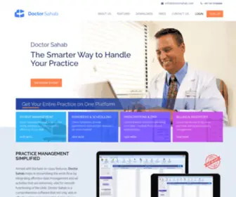 Doctorsahab.com(Best Practice Management Software) Screenshot