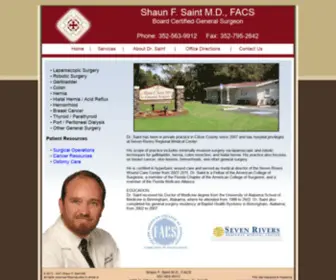 Doctorsaint.com(Crystal River Surgeon Dr) Screenshot