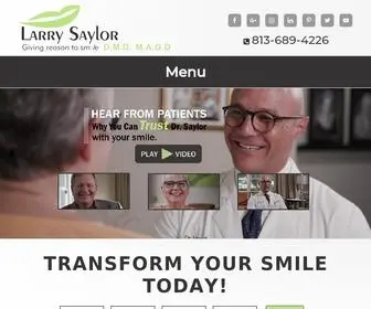 Doctorsaylor.com(Cosmetic Dentistry Tampa FL) Screenshot