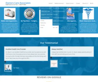 Doctorscareassoc.com(Health You Can Trust) Screenshot