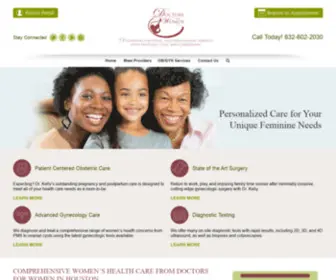 Doctorsforwomenpllc.com(Womens Health Houston Texas) Screenshot