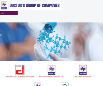 Doctorsgroup.co.in(Doctor's Group Of Company) Screenshot