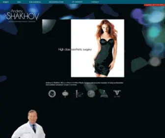 Doctorshakhov.com(Andrey Shakhov) Screenshot