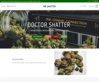Doctorshatter.com(Online Canadian Mail Order Marijuana and Shatter) Screenshot