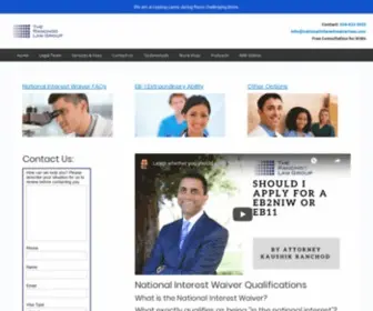 Doctorsimmigrationlaw.com(Kaushik Ranchod) Screenshot