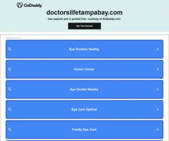 Doctorslifetampabay.com(Doctorslifetampabay) Screenshot