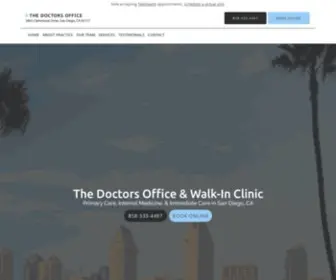 Doctorsofficesd.com(The Doctors Office) Screenshot