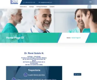 Doctorsotelo.com(René Sotelo) Screenshot