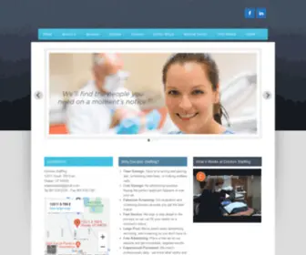 Doctorstaffinginc.com(Doctors Staffing and Resources) Screenshot