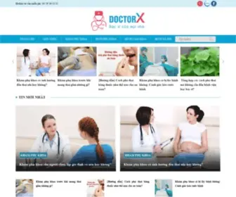 Doctorx.com.vn(Trang thông tin chia sẻ sức khỏe sinh sản) Screenshot