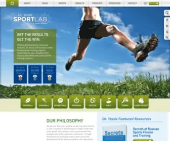 Doctoryessis.com(Yessis SportLab) Screenshot