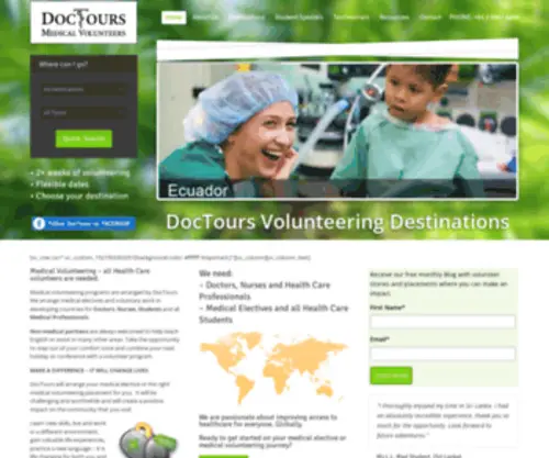 Doctours.com.au(Doctours) Screenshot