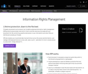 Doctrackr.com(Information Rights Management) Screenshot