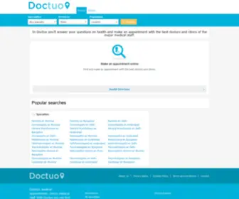 Doctuo.co.in(Doctors in India) Screenshot