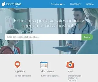 Docturno.com(Encuentra turno online para tu profesional de confianza) Screenshot