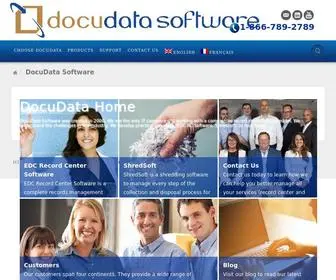 Docudatasoft.ca(DocuData Software) Screenshot