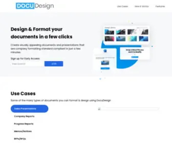 Docudesign.co(DocuDesign) Screenshot