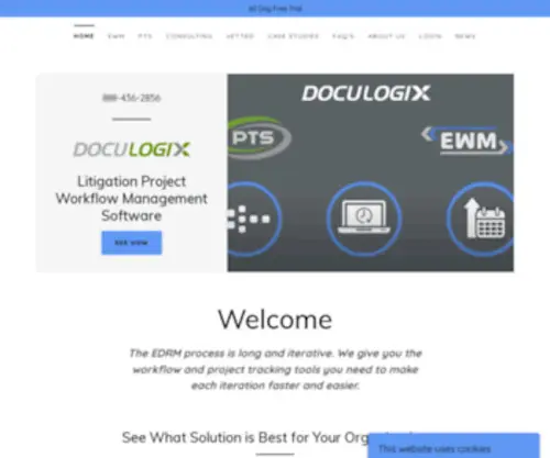 Doculogix.com(Doculogix) Screenshot